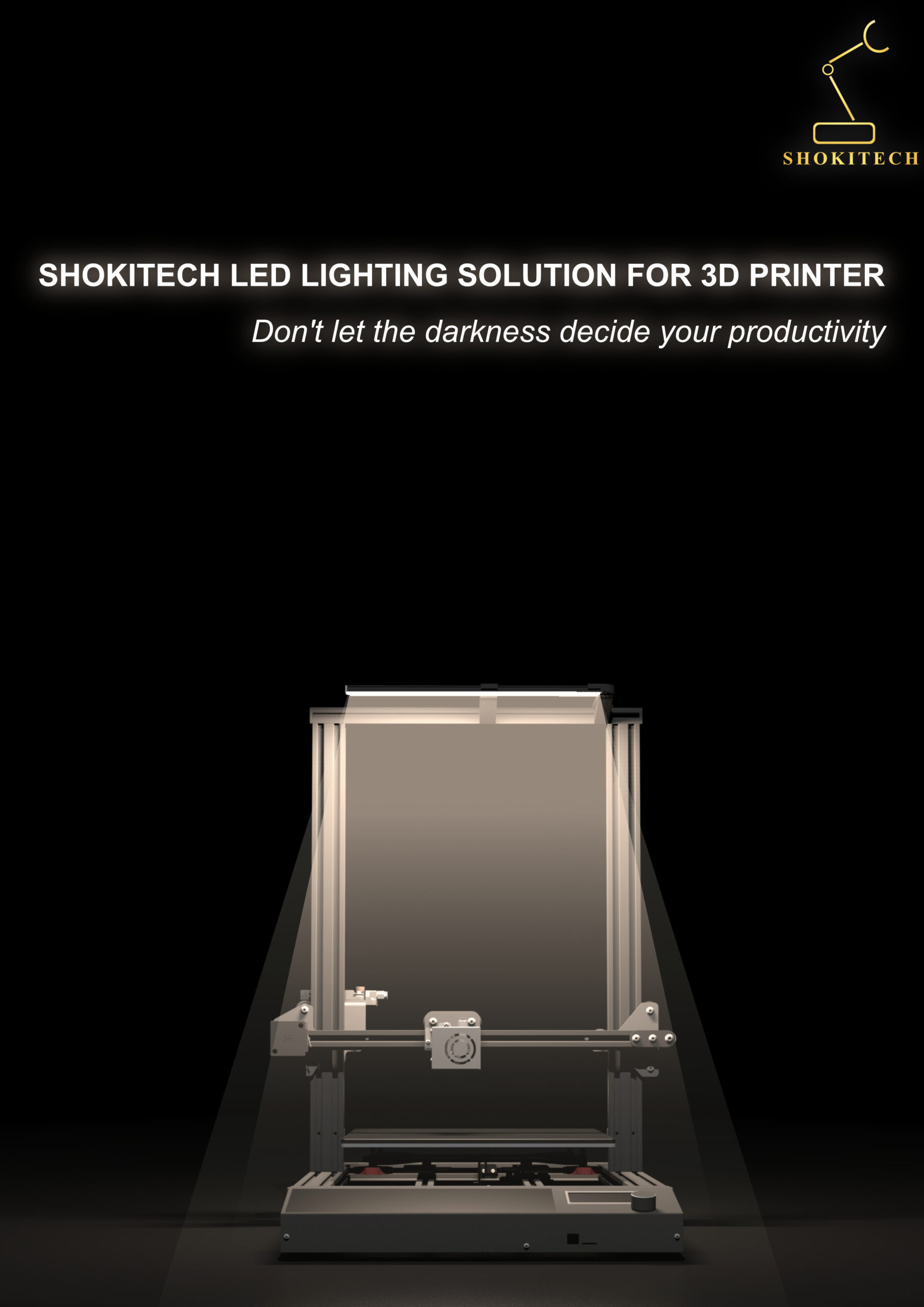Creality Ender-3 V2 Neo Led Light Bar Kit 24v/5w 3d Printer Part