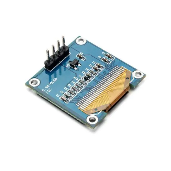 OLED Display Module Yellow Blue