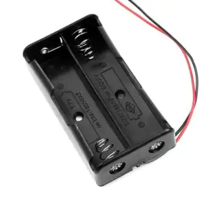 2-Cell 18650 Battery Holder