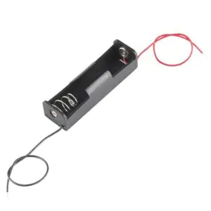 Single-Cell 18650 Battery Holder – Compact Design for DIY Projects