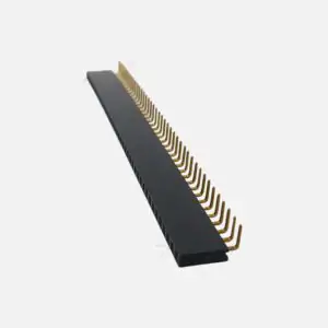 1x40 Right Angle Female Berg Strip Connector