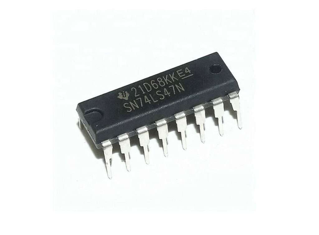 74ls47 Bcd To 7 Segment Decoderdriver Ic 7447 Ic Dip 16 Package Shokitech 8785