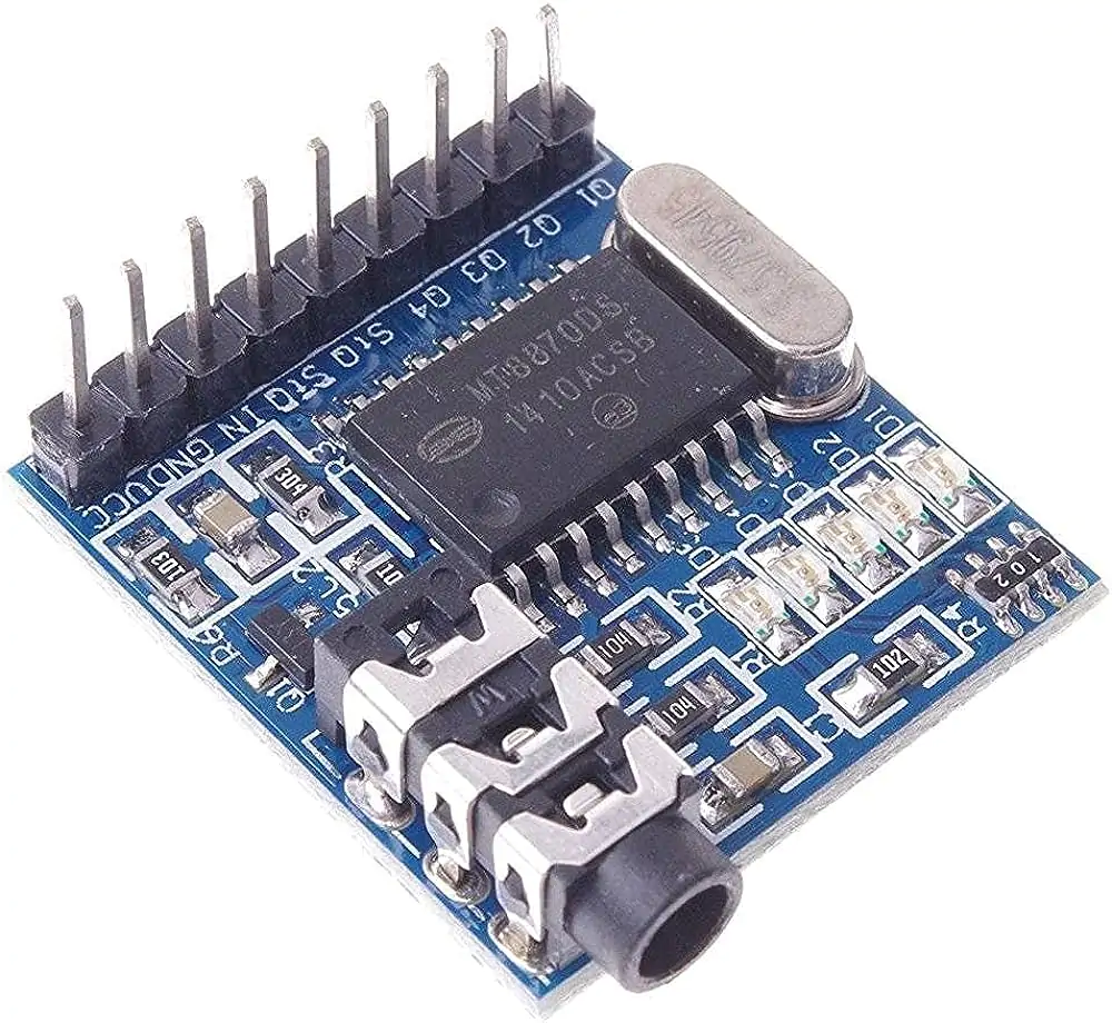 MT8870 DTMF Decoder Module – Audio/Speech Telephone Interface