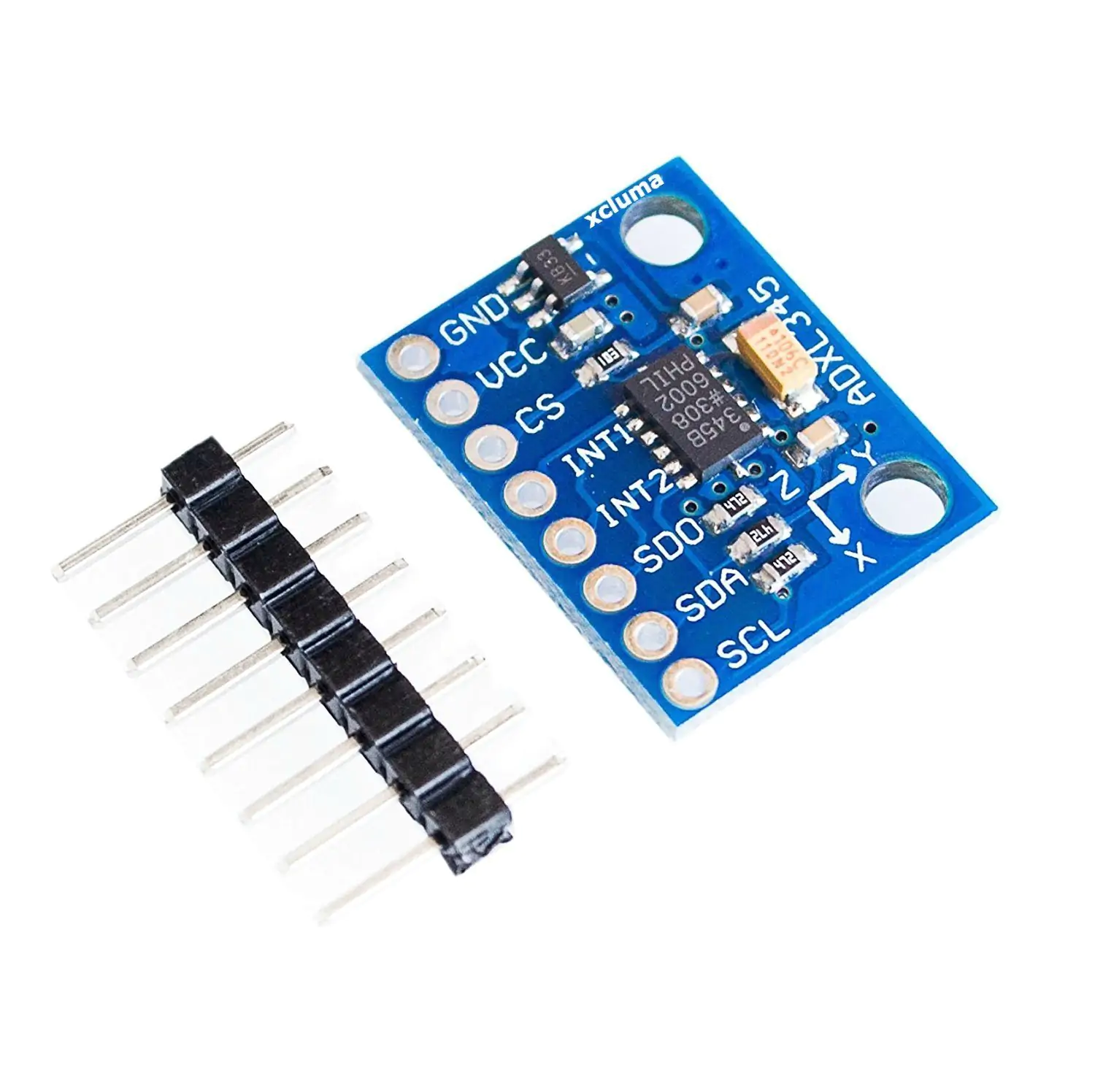 ADXL345 3-Axis Accelerometer Module – Digital Motion Sensor with I2C & SPI Interface