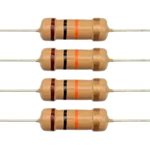 10K Ohm 1W Carbon Resistors – (Pack of 100)