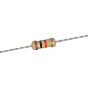 1K Ohm 1W Carbon Resistors – (Pack of 100)