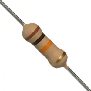47K Ohm Carbon Film Resistors – 0.25W Precision (Pack of 100)
