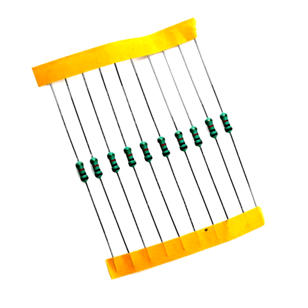 2.2K Ohm 0.25W Carbon Film Resistors [Pack of 100]