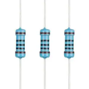 100 Ohm Carbon Film Resistors – 0.25W Precision (Pack of 100)