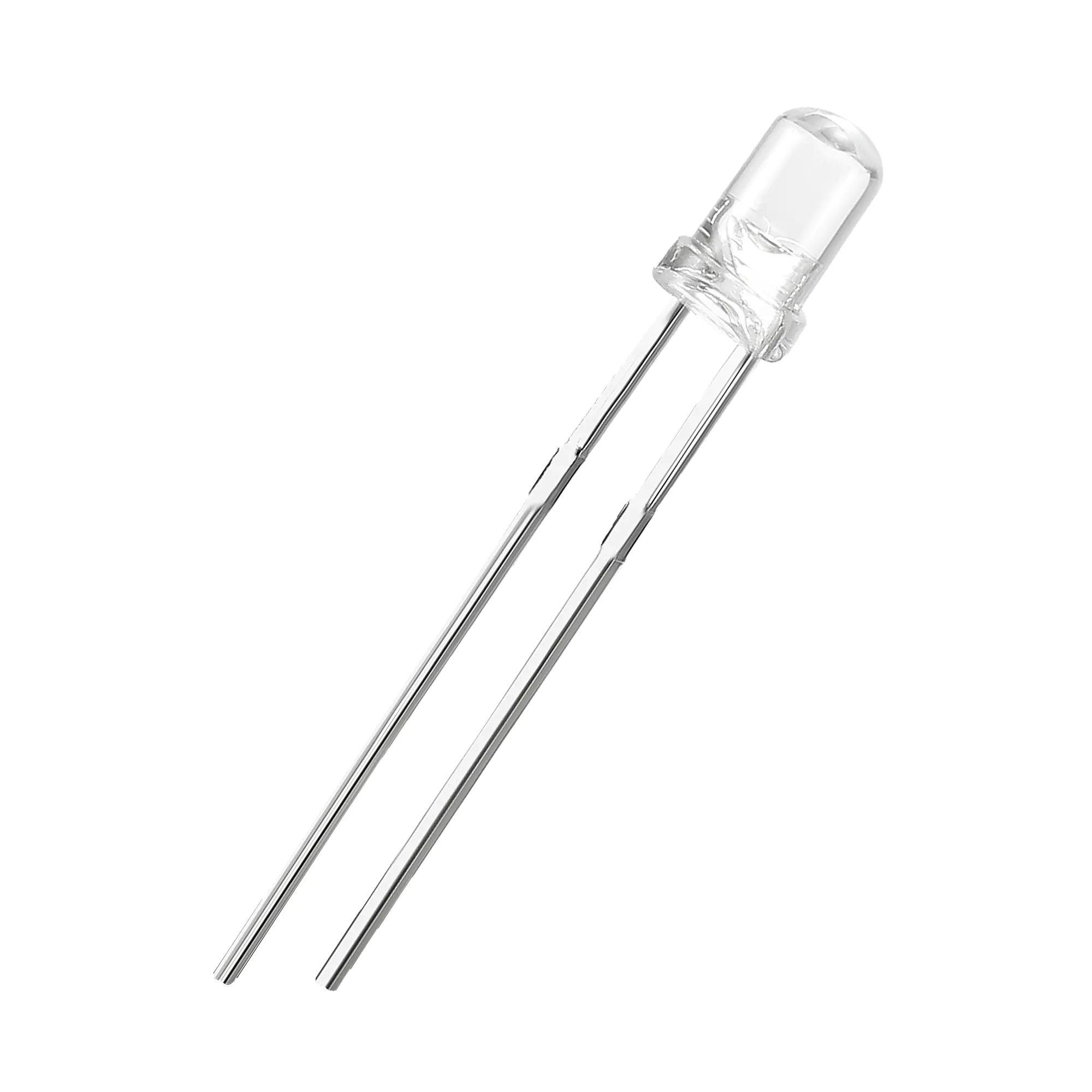 3mm Clear White DIP LED – Bright White Indicator Diodes (Pack of 50)