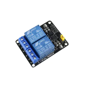 12V Dual Channel Relay Module – Light Coupled, High Power 10A Control