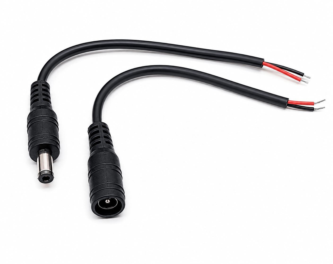 5mm DC Jack Male-Female Pair Connector with Wire – 3V to 24V Adapter Cable