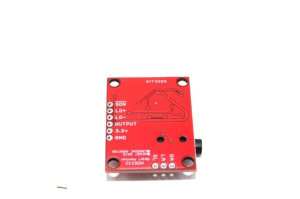 AD8232 ECG Heart Rate Sensor Back