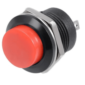 Red R13-507 Push Button Switch