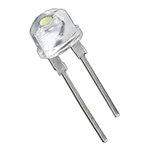 3mm Clear Yellow DIP LED