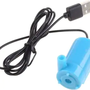 5V Blue Mute Sounds Mini Submersible Pump with USB