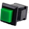 Green DS-430 2-Pin Square Push Button