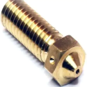 V6 Volcano Brass Lengthen Extruder Nozzle – 1.75mm Input, 0.40mm Output