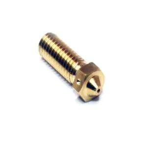 V6 Volcano Brass Length Extruder Nozzle – 1.75mm x 0.60mm