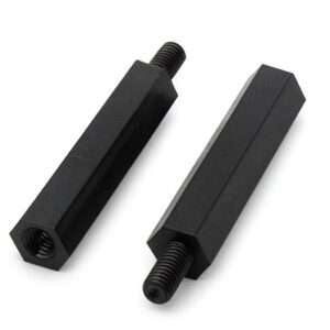 M3*20mm Nylon Hex Spacer Male to Female (Pack of 10) at Shokitech