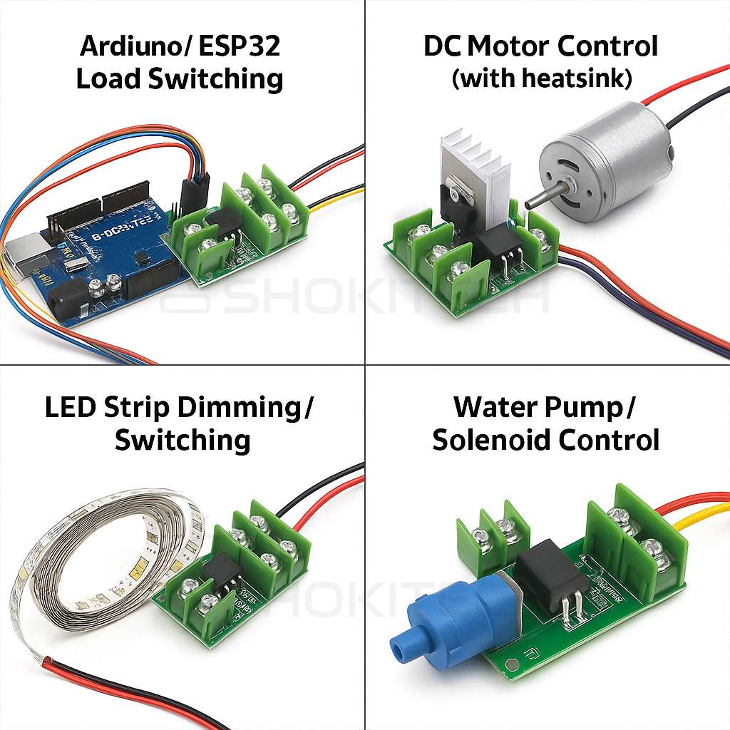 F5305S MOSFET DC Switch Control Board