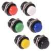 R13-507 16MM 2PIN Momentary Self-Reset Round