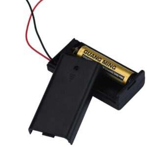 2 x AA Battery Holder With Switch
