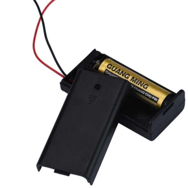 2 x AA Battery Holder With Switch