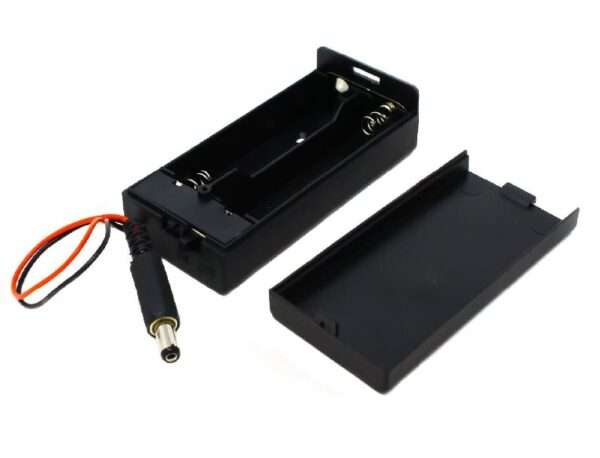 18650 x 2 Battery Holder with Cover