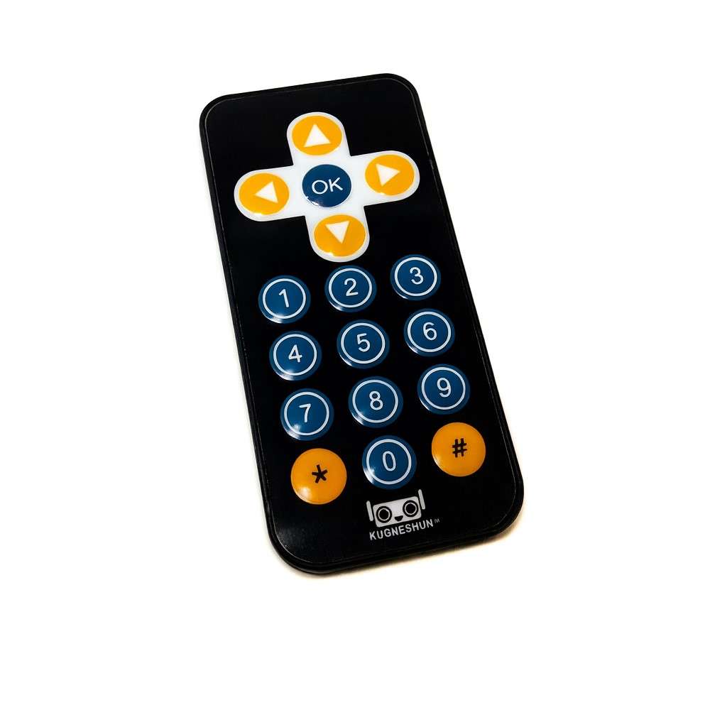 IR Remote Control (Without Battery) at Shokitech