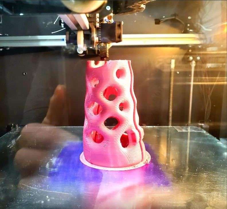 3D printing of the orthopedic cast