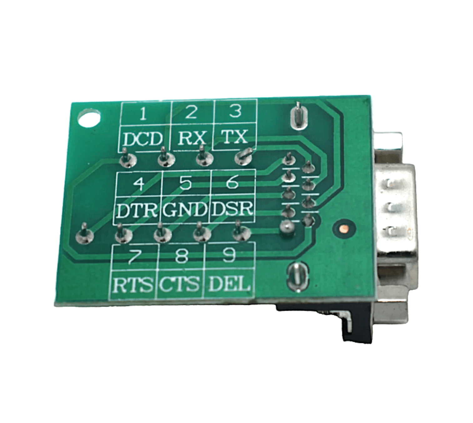 Serial DB9 RS232485 9 pin Termina Male Nut
