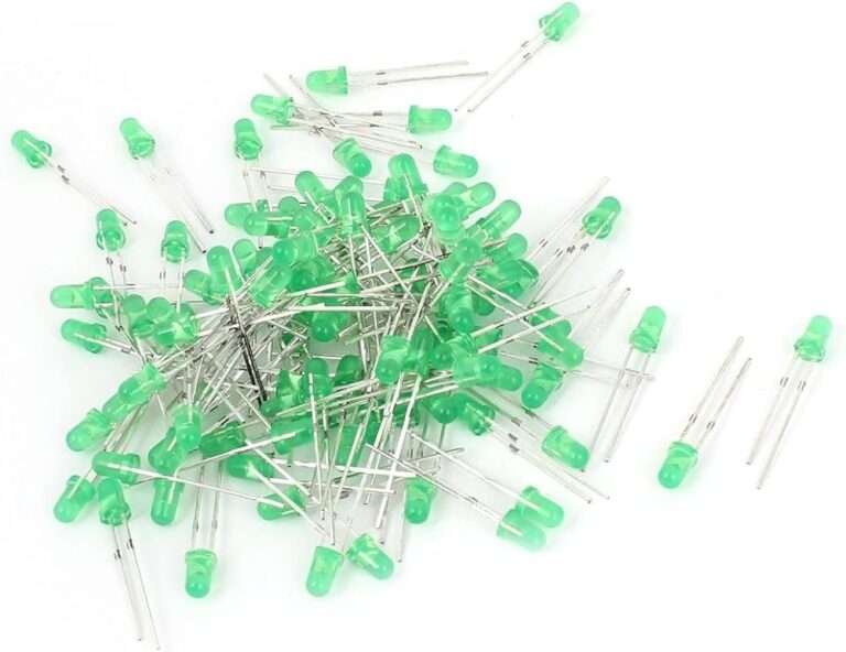 Led Component Leg Buy 28mm Leg LED 5MM Green Use 2V 20mA (Pack of 50) Online | Fast ...