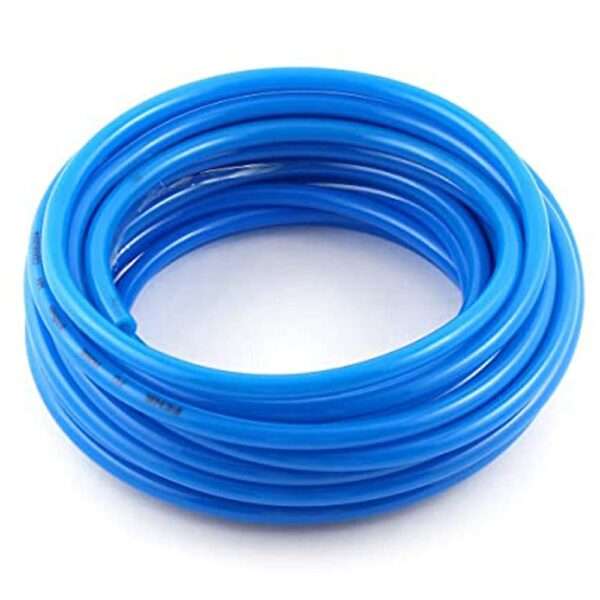 6mm OD x 4mm ID Flexible PU Air Tubing Hose - Blue