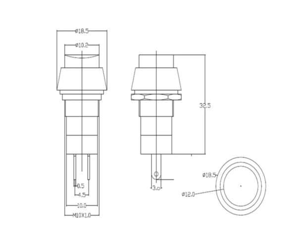 PBS-11A Push Button Switch