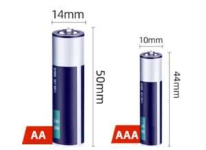 4 x AA Battery Holder with On/Off Switch and Cover – Black