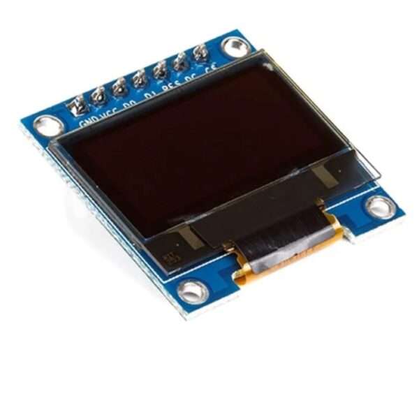 0.96 OLED Module 128x64 – SPI/I2C 7-Pin Blue Display