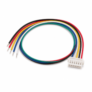 JST-SH 1.0mm 6-Pin Female Housing with 200mm Wire (One End Open) – 30AWG