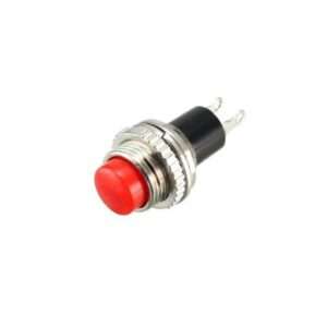 Red DS-314 10MM Push Button – Lock-Free Momentary Self-Reset Switch