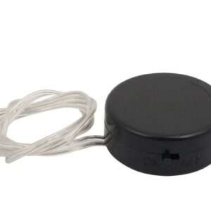 Black 2 X CR2032 Button Battery Case with Wire & On/Off Toggle Switch – 6V Coin Cell Holder