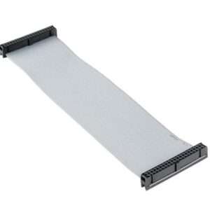 GPIO Flat Grey Cable Female to Female Connectors for Raspberry Pi 40Pin 20CM at Shokitech