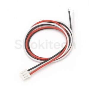 JST-SH-1MM-3 Pin Female Housing Connector with 300mm Wire (30 AWG) at Shokitech