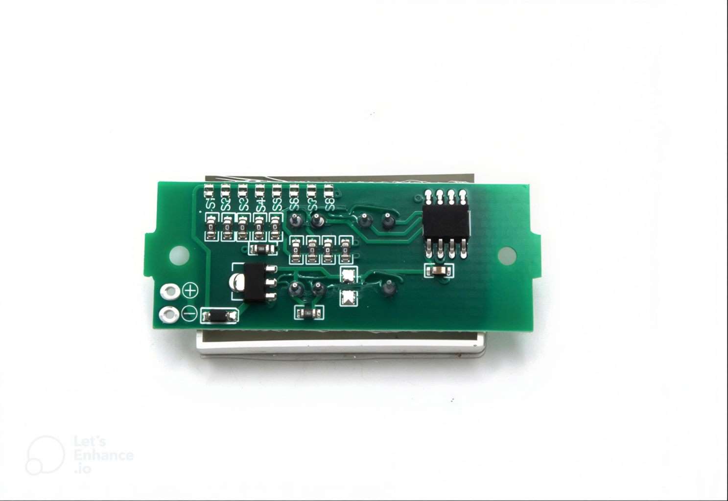 11.1-12.6V 3S Lithium Battery Capacity Indicator Module Back