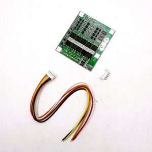 4 Series 30A 18650 Lithium Battery Protection Board – 14.8V to 16V BMS with Cable