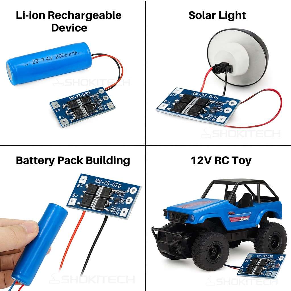 2S 20A 18650 Lithium Battery Protection Board (2)
