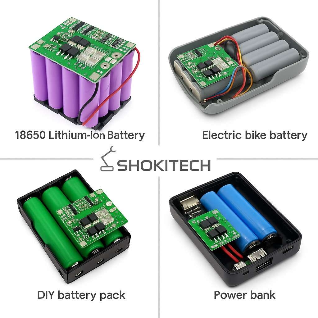 3S 15A 18650 Lithium Battery Protection Board-