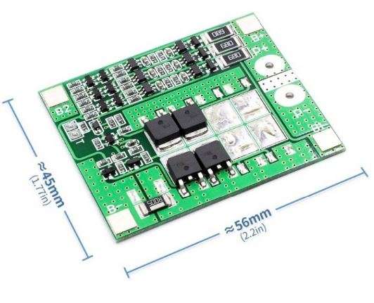 3S 15A 18650 Lithium Battery Protection Board