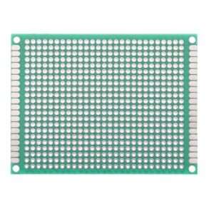6 x 8 cm Universal PCB Prototype Board Single-Sided FR4, 2.54mm Hole Pitch at Shokitech