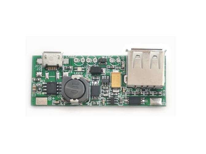 Lithium Battery 3.7 to 5V 1A Mobile Phone charging Module Supports Apple Phone