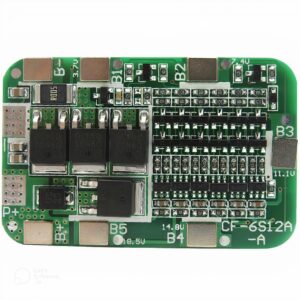 PCB BMS 6 Series 22V 18650 Lithium Battery Protection Board at Shokitech